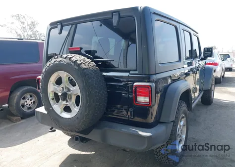 2021 Jeep Wrangler Unlimited Freedom 4X4 из США, поврежденный, VIN 1C4HJXDN5MW670810